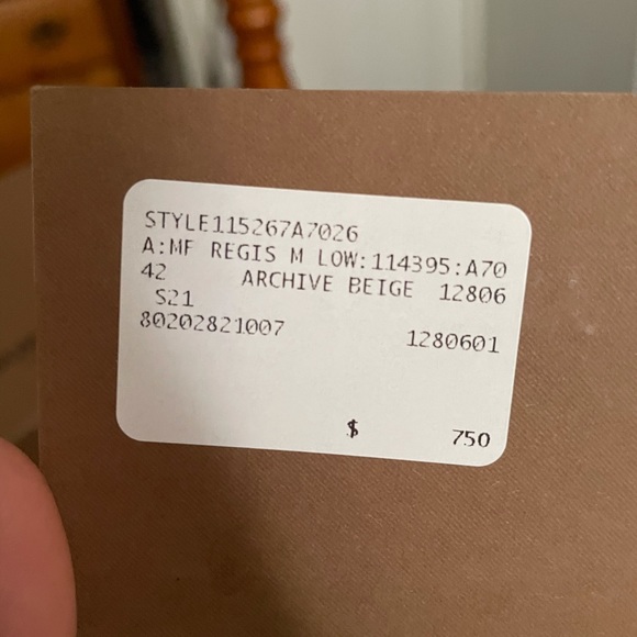 Men’s Burberry shoes worn twice - Picture 9 of 10